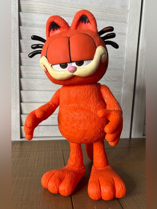 Other - Custom Light-Up Garfield Figure - OOAK Art Piece Multiple Light Modes